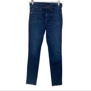 Helmut Lang Jeans Ankle Skinny Dark Vintage Sanded Wash Style HLW7818 Size 24